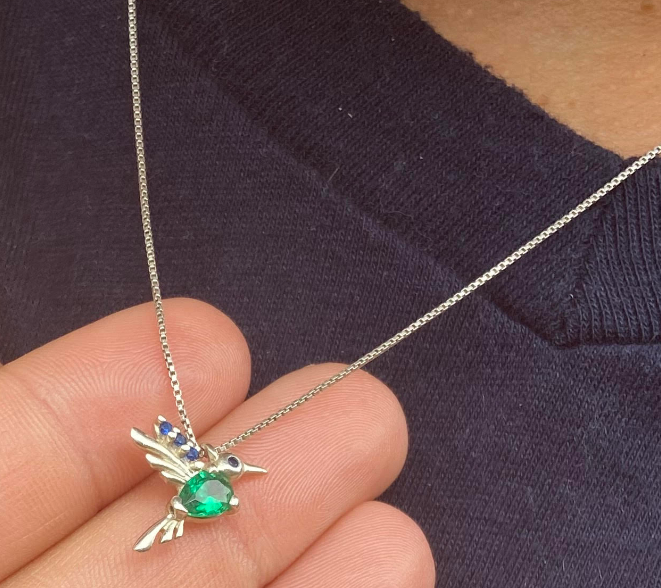 Hummingbird pendant