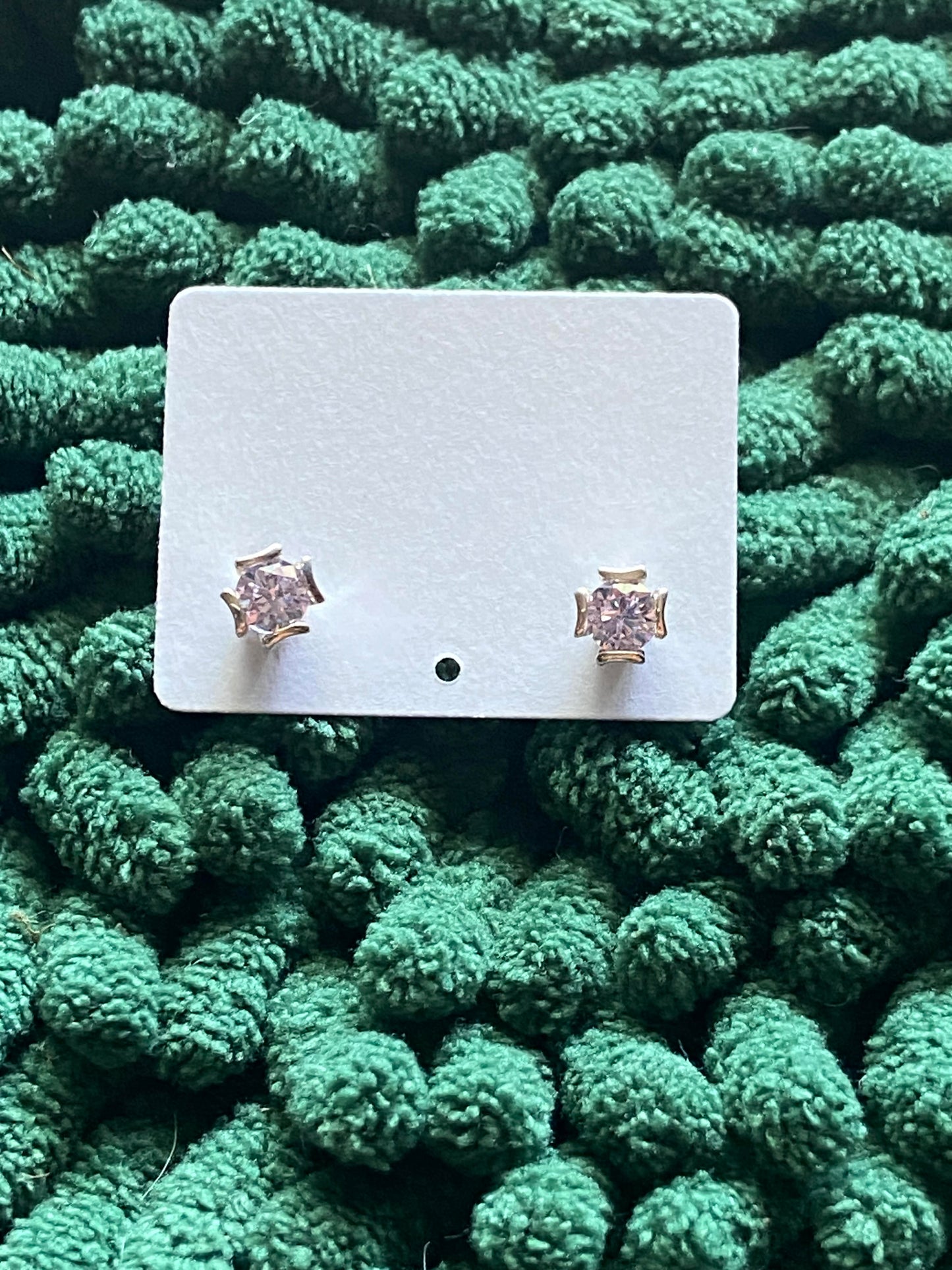 Diamond earrings