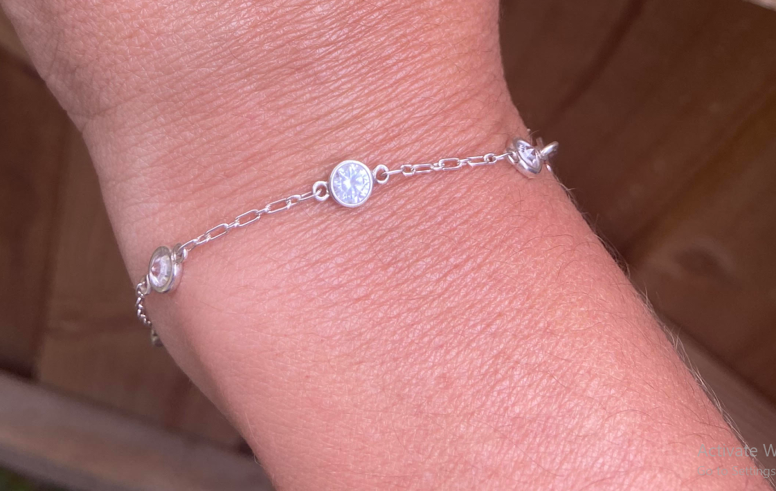 Crystal portal bracelet